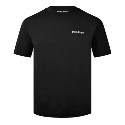тениска,мъжки,тениски,palm,angels,embroidered,logo,t,shirt,black
