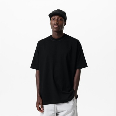 тениска,облекла,на,разпродажба,мъжки,тениски,tela,cruz,tela,cr,blank,tee,sn99,washed,black