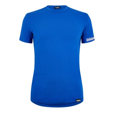 тениска,облекла,на,разпродажба,мъжки,тениски,dsquared2,logo,t,shirt,blue