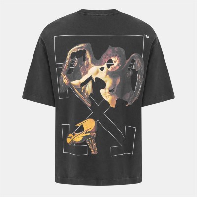 тениска,облекла,на,разпродажба,мъжки,тениски,off,white,men's,cupid,t,shirt,vintage,black