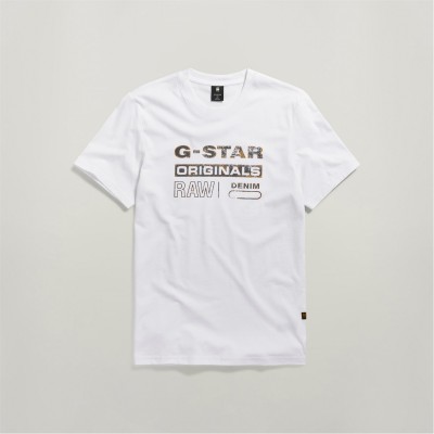 тениска,облекла,на,разпродажба,мъжки,тениски,g,star,distressed,originals,slim,t,shirt,white