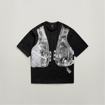 тениска,облекла,на,разпродажба,мъжки,тениски,g,star,archive,vest,boxy,t,shirt,dk,black