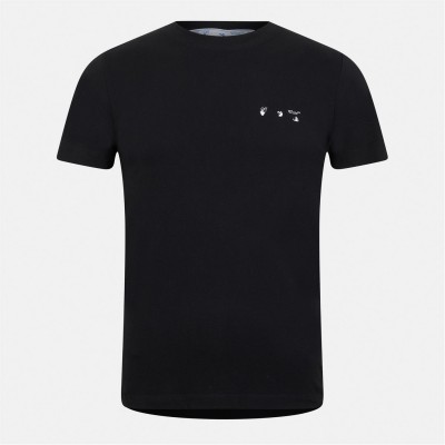 тениска,облекла,на,разпродажба,мъжки,тениски,off,white,off,ss,slim,tee,sn99,black,white