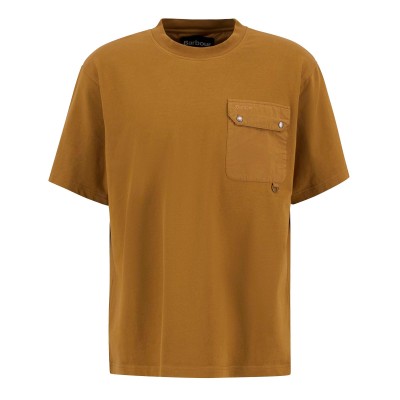 тениска,мъжки,тениски,barbour,leazes,t,shirt,bronze,br71