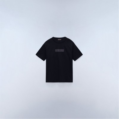 юношеска,тениска,детски,3/4,панталони,napapijri,napa,box,logo,tee,juniors,black,941