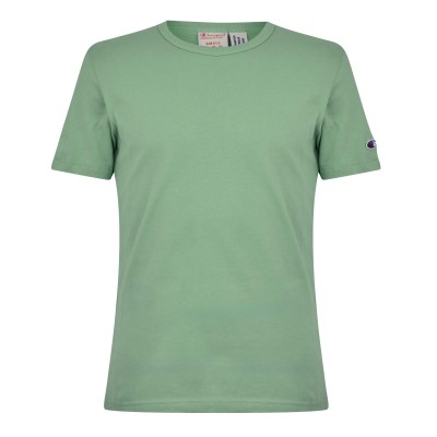 champion,crewneck,t,shirt,mens,green