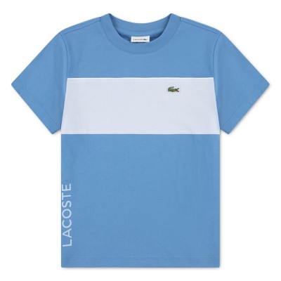 тениска,детски,3/4,панталони,lacoste,lacoste,block,tee,jn62,turquin,uj7