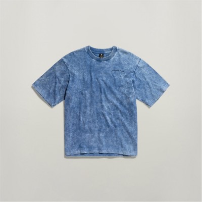 тениска,облекла,на,разпродажба,мъжки,тениски,g,star,indigo,boxy,t,shirt,faded,blue