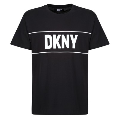 тениска,мъжки,тениски,dkny,black,logo,t,shirt,black