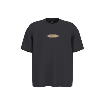 тениска,мъжки,тениски,guess,guess,mid,logo,tee,sn54,black,jblk