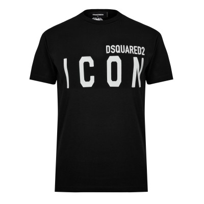 тениска,мъжки,тениски,dsquared2,icon,t,shirt,black