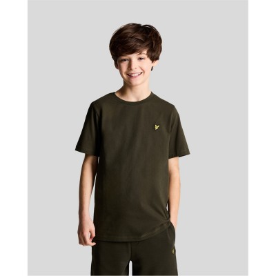 тениска,детски,3/4,панталони,детски,тениски,lyle,and,scott,kids,t,shirt,olive