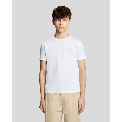 тениска,детски,3/4,панталони,детски,тениски,lyle,and,scott,kids,t,shirt,white