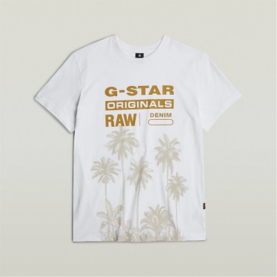 тениска,облекла,на,разпродажба,мъжки,тениски,g,star,palm,originals,t,shirt,white