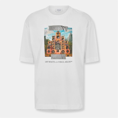 тениска,облекла,на,разпродажба,мъжки,тениски,off,white,men's,train,t,shirt,white