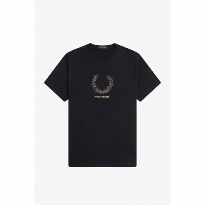 тениска,мъжки,тениски,fred,perry,men,s,mid,logo,t,shirt,black,102