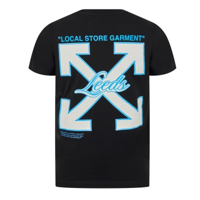 тениска,мъжки,тениски,off,white,men's,leeds,t,shirt,logo,black