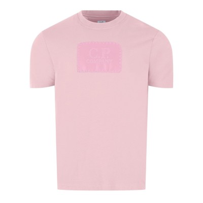 тениска,облекла,на,разпродажба,мъжки,тениски,cp,company,men's,block,logo,regular,fit,t,shirt,misty,rose,520