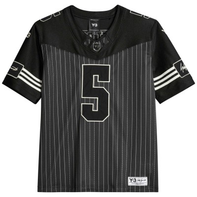 тениска,облекла,на,разпродажба,мъжки,тениски,y3,men's,elite,afl,jersey,t,shirt,black