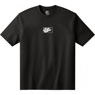 детска,тениска,vans,unisex,kids,box,t,shirt,black,blk