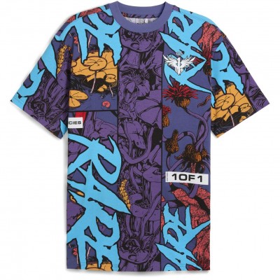 мъжка,тениска,облекла,на,разпродажба,разпродажба,puma,мъжки,тениски,puma,melo,phoenix,aop,tee,t,shirt,mens,blue,crystal