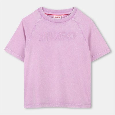 тениска,детски,облекла,hugo,hugo,logo,t,shirt,jn54,violet,911