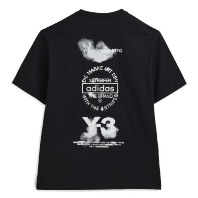 тениска,облекла,на,разпродажба,мъжки,тениски,y3,men's,regular,fit,t,shirt,black