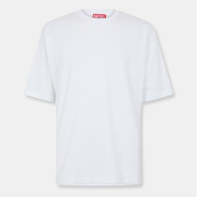 облекла,на,разпродажба,мъжки,тениски,diesel,diesel,bxt,n11,mglta,sn99,bright,white