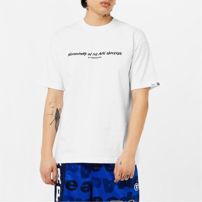 мъжки,тениски,aape,aape,camo,back,ape,t,sn34,white,whx