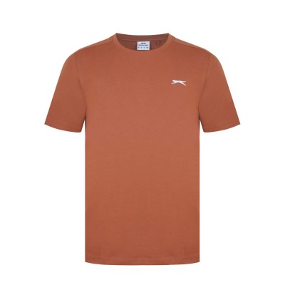 мъжка,тениска,мъжки,тениски,slazenger,plain,t,shirt,mens,terracotta