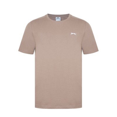 мъжка,тениска,мъжки,тениски,slazenger,plain,t,shirt,mens,dark,beige