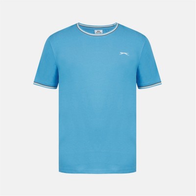 мъжка,тениска,мъжки,тениски,slazenger,tipped,t,shirt,mens,bright,blue