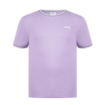 мъжка,тениска,мъжки,тениски,мъжки,горнища,размер+,slazenger,tipped,t,shirt,mens,lavender