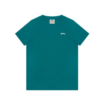 детска,тениска,детски,тениски,детски,облекла,slazenger,junior,boys,plain,tee,shirt,teal