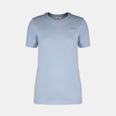 детска,тениска,детски,3/4,панталони,детски,тениски,детски,облекла,slazenger,junior,boys,plain,tee,shirt,powder,blue