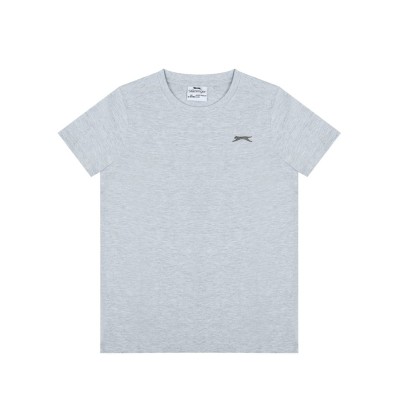 детска,тениска,детски,тениски,slazenger,junior,boys,plain,tee,shirt,grey,marl