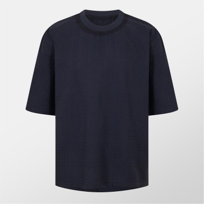 тениска,облекла,на,разпродажба,мъжки,тениски,ted,baker,ted,kylars,text,tee,sn53,navy