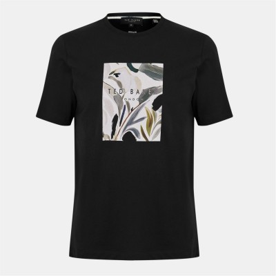 тениска,облекла,на,разпродажба,мъжки,тениски,ted,baker,ted,justino,tee,sn53,black