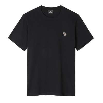тениска,мъжки,тениски,ps,paul,smith,zebra,crew,neck,t,shirt,black,79