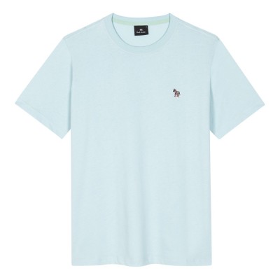 тениска,облекла,на,разпродажба,мъжки,тениски,ps,paul,smith,zebra,crew,neck,t,shirt,blue,41d