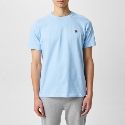 тениска,мъжки,тениски,ps,paul,smith,zebra,crew,neck,t,shirt,blue,41e