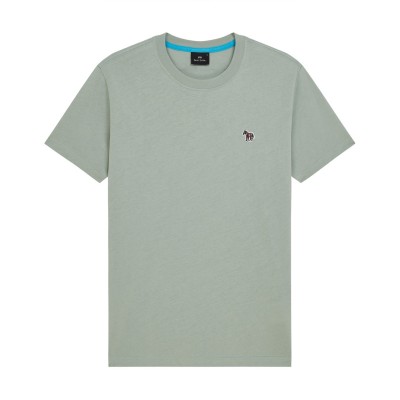 тениска,облекла,на,разпродажба,мъжки,тениски,ps,paul,smith,men's,regular,fit,zebra,crew,neck,t,shirt,green,30c