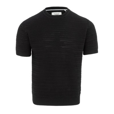 firetrap,t,shirts,crew,neck,knit,pullover,top,black