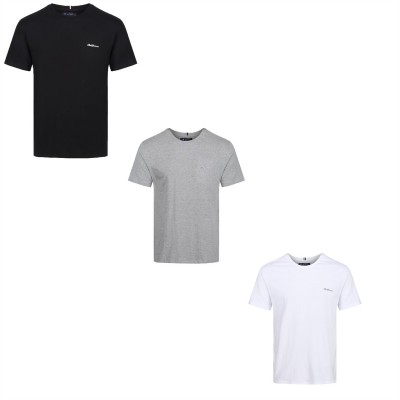 мъжка,тениска,мъжки,тениски,ben,sherman,otto,t,shirt,3,pack,mens,black,white