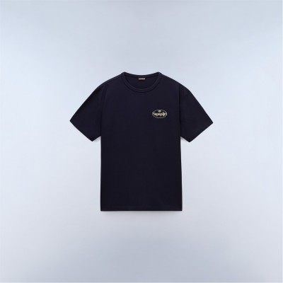 мъжка,тениска,мъжки,тениски,napapijri,graphic,t,shirt,mens,navy,176