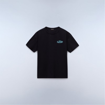 мъжка,тениска,мъжки,тениски,napapijri,graphic,t,shirt,mens,black,mq9