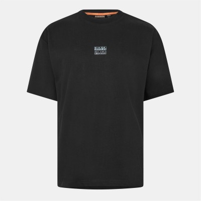мъжка,тениска,облекла,на,разпродажба,мъжки,тениски,napapijri,regular,fit,t,shirt,mens,black,beauty