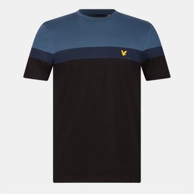 тениска,облекла,на,разпродажба,мъжки,тениски,lyle,and,scott,men's,regular,fit,t,shirt,light,navy,x126