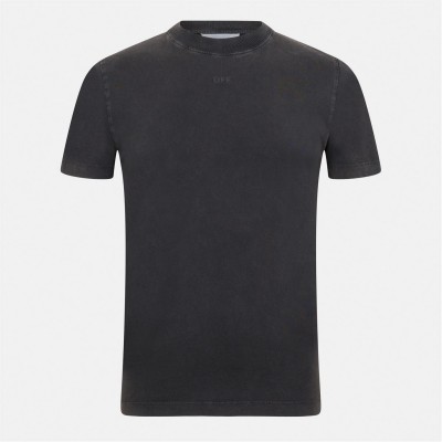 тениска,облекла,на,разпродажба,мъжки,тениски,off,white,off,moon,ss,tee,sn99,black,multi
