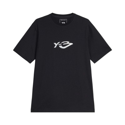 мъжки,тениски,y3,liquid,logo,tee,black